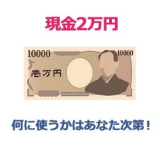 現金 2万円
