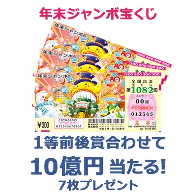 日替わり懸賞の賞品
