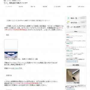 「マスキング和紙ラベルA4判 １０枚入り １袋」の画像