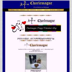 「ベルギー名門チョコレート　シャルルマーニュ　トリュフナチュレ　チョコレート」の画像