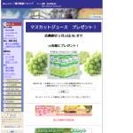 「すりおろしマスカットジュース」の画像