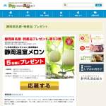 「静岡温室メロン(クラウンメロンまたはアローマメロン）1玉（約1.2kg）」の画像