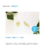 「西川美穂さんの真鍮ブローチ」の画像