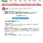 「かかとが無い？！健康シューズ「ロシオ」」の画像