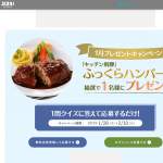 「「キッチン飛騨」ふっくらハンバーグ」の画像