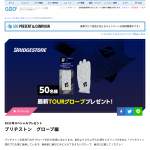 「ブリヂストン TOUR グローブ」の画像