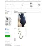 「ホースシュー＆ダイヤ鏡面シルバーネックレス」の画像