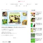 「千葉県産 タカミメロン」の画像