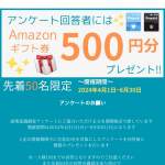 「Amazonギフト500円」の画像