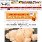 「北海道猿払産お刺身用ホタテ貝柱500g」の画像