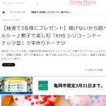 「KHS シリコーンドーナッツ型6個取ベーシック」の画像