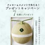 「「日本橋 千疋屋総本店」の マスクメロン（1.3kg、化粧箱入り）」の画像