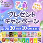 「グミ30個の詰合せ」の画像