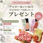 「まるひめポークお試しセット」の画像